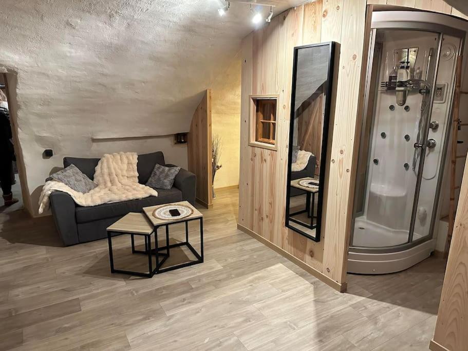 Nuit Romantique Avec Spa Privatif Meilhaud Luaran gambar